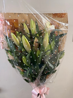 Gift wrap Lilies