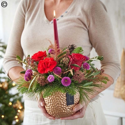 Christmas Candle Arrangement 2