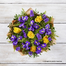 Golden Skies Hand tied