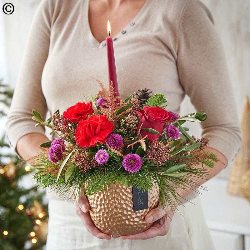 Christmas Candle Arrangement 2